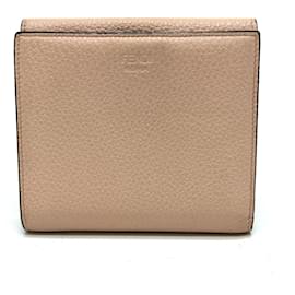 Fendi-Fendi Bi-Fold Wallet in Pink-Pink