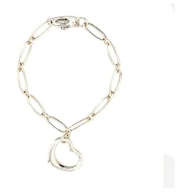 Tiffany & Co-Bracciale charm Tiffany Heart in argento 925-Argento