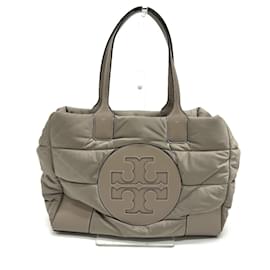 Tory Burch-Borsa tote grigia Tory Burch-Marrone