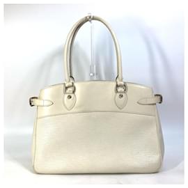 Louis Vuitton-Borsa a Spalla Epi Louis Vuitton Tote Ivoire Bianco-Bianco