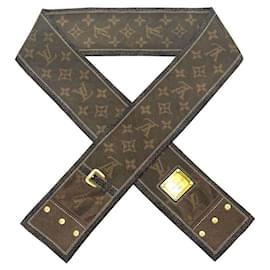 Louis Vuitton-Louis Vuitton Women's Silk Scarf-Brown