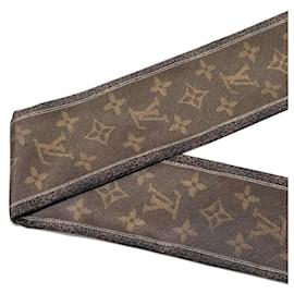 Louis Vuitton-Louis Vuitton Women's Silk Scarf-Brown