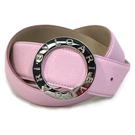 Bulgari-Cintura in pelle rosa Bvlgari-Rosa