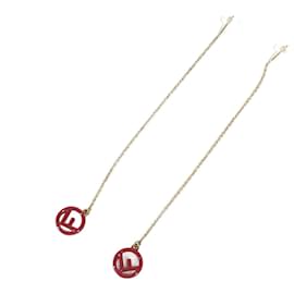 Fendi-Fendi Gold Stud Earrings-Golden