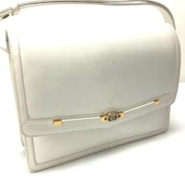 Gucci-Borsa a Spalla Old Flap Gucci-Bianco