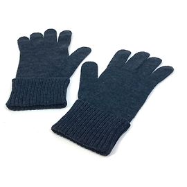 Graue Wollhandschuhe von Louis Vuitton Braun