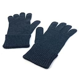 Louis Vuitton-Gants en laine gris Louis Vuitton-Marron