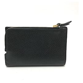 Gucci-Portafoglio bi-fold Gucci GG Marmont-Nero