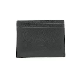Christian Louboutin-Porte-cartes en cuir noir Christian Louboutin-Noir