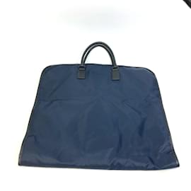 Versace-Versace Navy Cloth Garment Bag-Navy blue