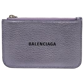 Balenciaga-Portafoglio in pelle viola Balenciaga-Porpora