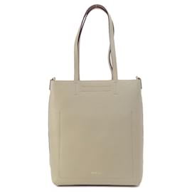 Furla-Borsa Tote Furla in pelle grigia-Marrone