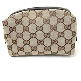 Gucci-Pochette per trucco Gucci 29595-Beige