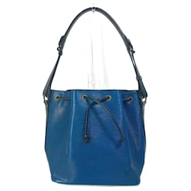 Louis Vuitton-Borsa a spalla bicolore Epi Louis Vuitton-Blu