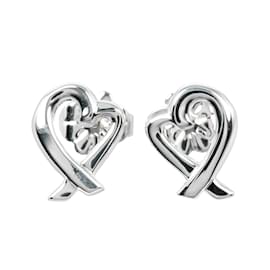 Tiffany & Co-Orecchini a perno Cuore Amore di Tiffany & Co.-Argento