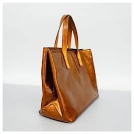 Louis Vuitton-Borsa Louis Vuitton Vernis Reed PM-Bronzo