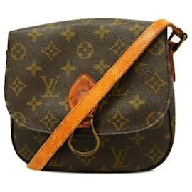 Louis Vuitton-Borsa a Spalla Saint-Clair PM Monogramma Louis Vuitton-Marrone