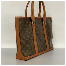 Louis Vuitton-Borsa Tote Monogram Louis Vuitton-Marrone