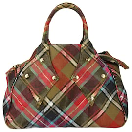 Vivienne Westwood-Borsa a mano Yasmin a quadri multicolore di Vivienne Westwood-Multicolore