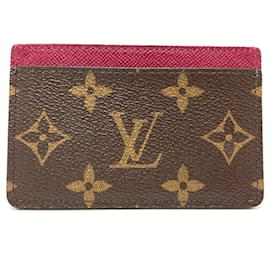 Louis Vuitton-Portafoglio per carte Monogram Louis Vuitton-Marrone