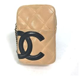 Chanel-Portacipria Chanel A26732 Linea Cambon-Beige