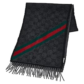 Gucci-Stola in lana Gucci GG Sherry Line-Altro