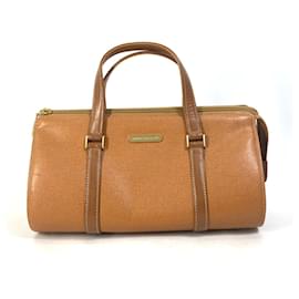 Burberry-Borsa in pelle marrone Burberry-Marrone