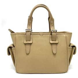 Burberry-Borsa in pelle beige Burberry-Beige