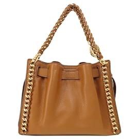 Michael Kors-Michael Kors Brown Leather Handbag-Brown