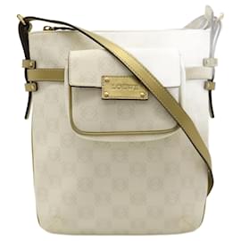 Loewe-Borsa a Spalla Anagram Loewe-Bianco,D'oro