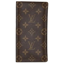 Louis Vuitton-Portafoglio Lungo Porta Carta di Credito Monogram Louis Vuitton-Marrone