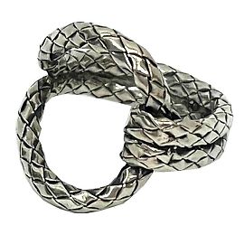 Bottega Veneta Intrecciato Silberring Andere