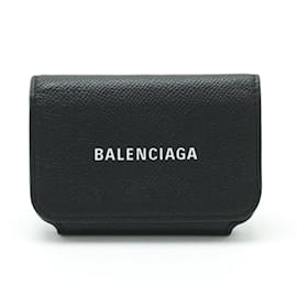 Balenciaga-Portafoglio Accordion Balenciaga-Nero