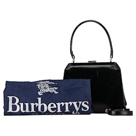 Burberry-Borsa Burberry Nova Check Shadow Horse-Nero