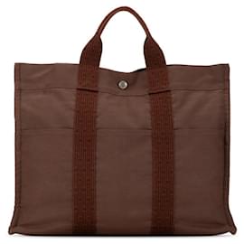 Hermès-Borsa Tote MM della linea Air di Hermès-Marrone