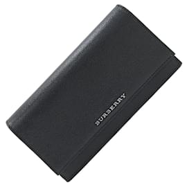 Burberry-Burberry Bi-fold Long Wallet-Black