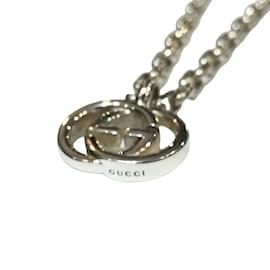 Gucci-Collana Gucci G intrecciata-Argento