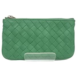 Bottega Veneta-Portachiavi Intrecciato Verde Bottega Veneta-Verde