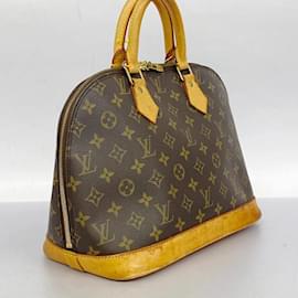 Louis Vuitton-Borsa Alma Monogram Louis Vuitton-Marrone,Monogramma