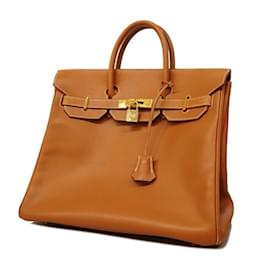 Hermès-Borsa Haute Couture Hermes-Marrone,D'oro