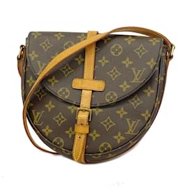 Louis Vuitton-Borsa a Spalla Shanti MM Monogram Louis Vuitton-Marrone