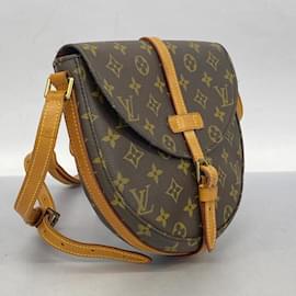 Louis Vuitton-Borsa a Spalla Shanti MM Monogram Louis Vuitton-Marrone