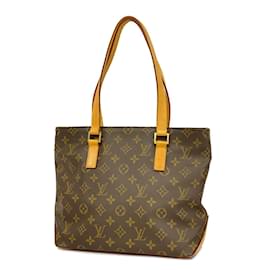 Louis Vuitton-Borsa Tote Cabas Piano Monogramma Louis Vuitton-Marrone