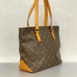 Louis Vuitton-Borsa Tote Cabas Piano Monogramma Louis Vuitton-Marrone