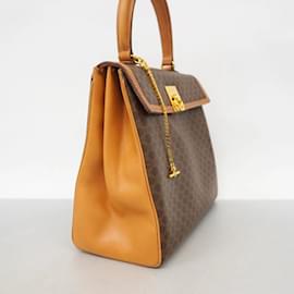 Céline-Borsa a mano Celine Macadam Brown-Marrone