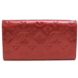 Louis Vuitton-Louis Vuitton Portefeuille Sarah Coin Purse-Red