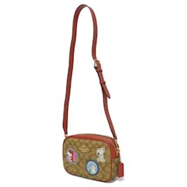 Coach-Borsa a Spalla Camera Coach Jamie-Rosso,Beige