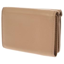 Balenciaga-Portafoglio tri-fold beige Balenciaga-Beige