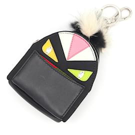 Fendi-Fendi Bag Charm Bugs Monster Keyring-Black