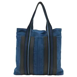 Hermès-Hermes Troca Vertical GM Tote Bag-Blue